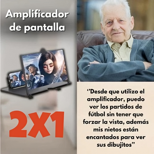 AMPLIFICADOR DE PANTALLA FULL HD | OFERTA 2X1 (RECIBES 2 AL PRECIO DE 1)